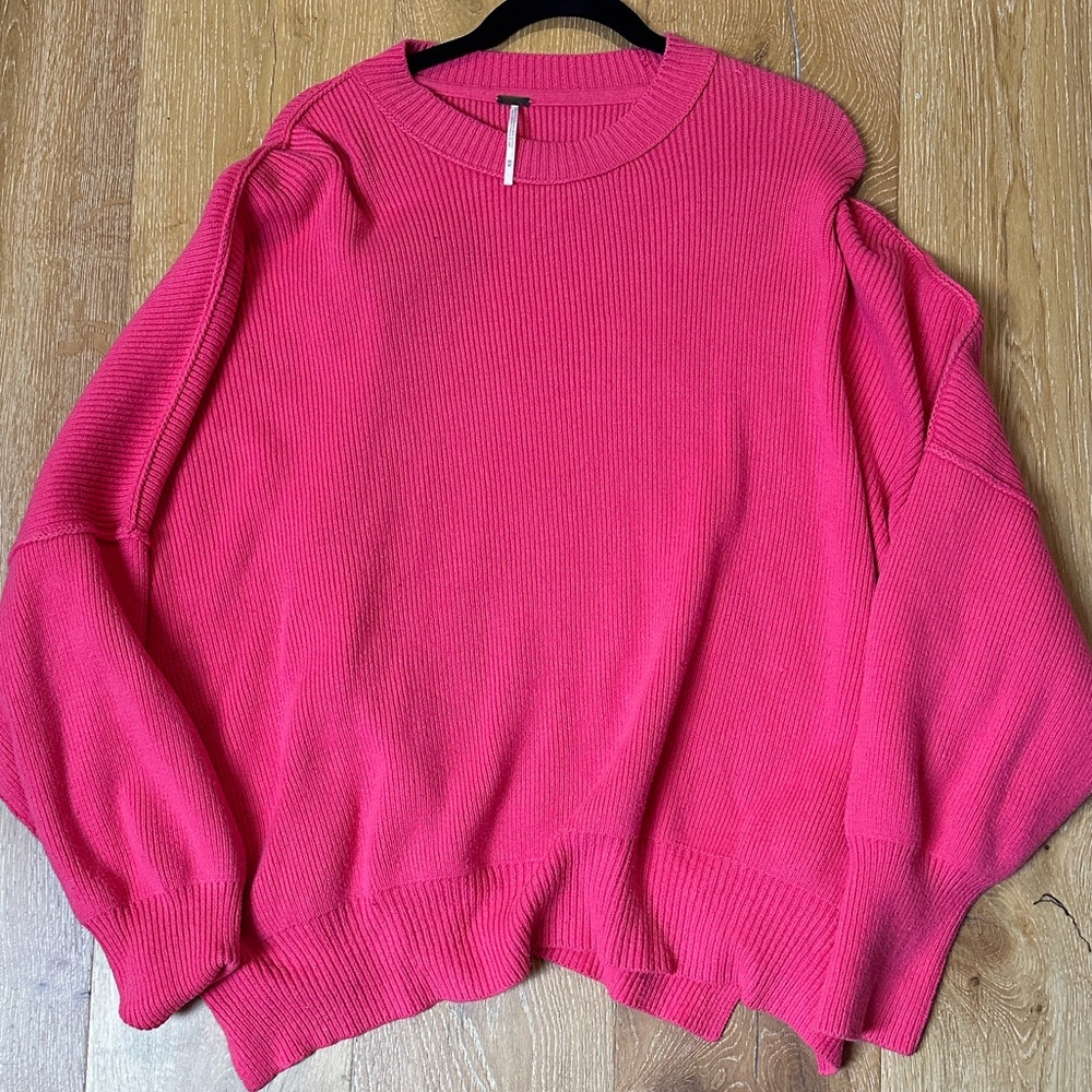 Free People Coral Tunic Sweater